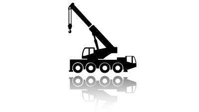 [صورة لMobile Crane]